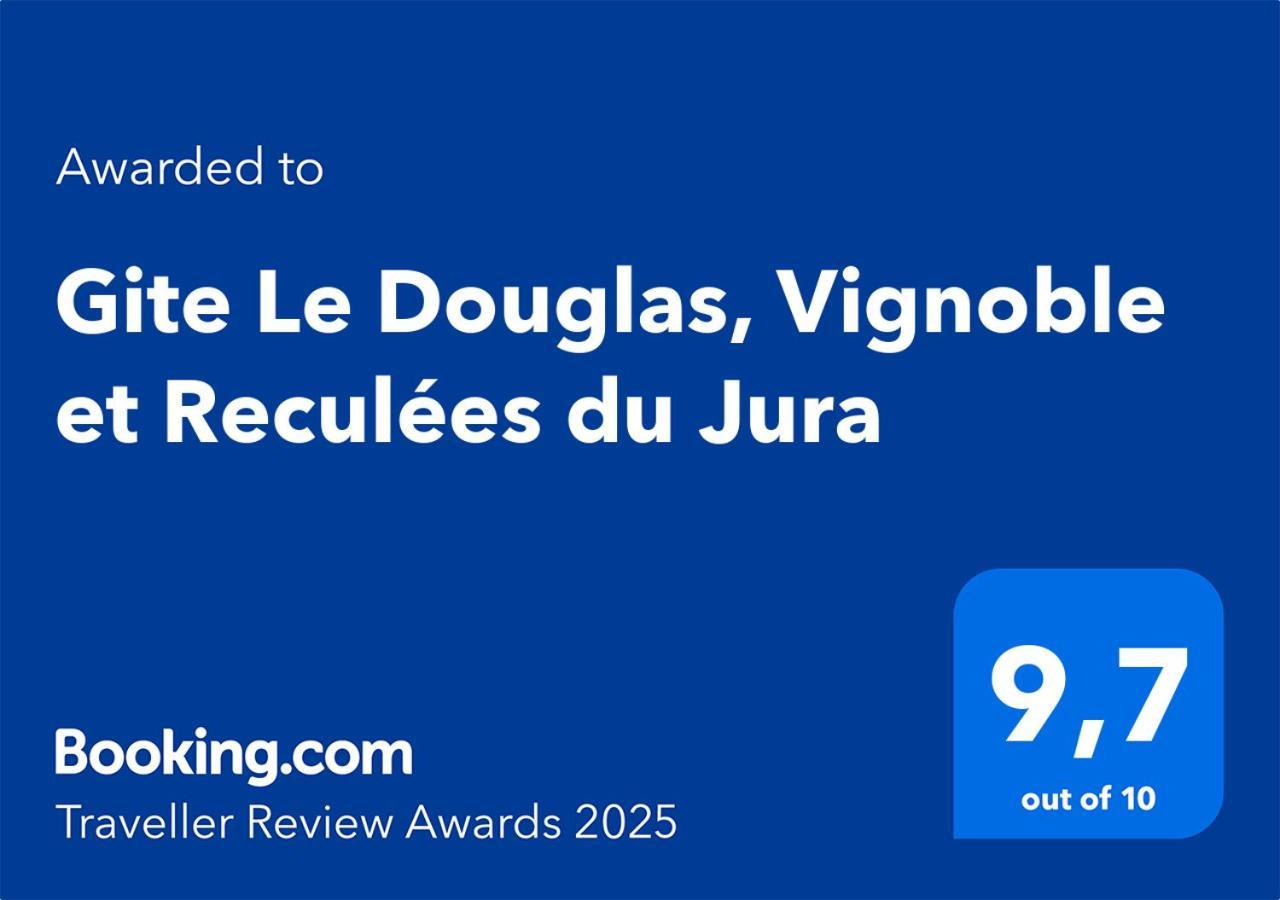 Gite Le Douglas, Vignoble Et Reculees Du Jura - Avec Sauna Lavigny Exterior photo